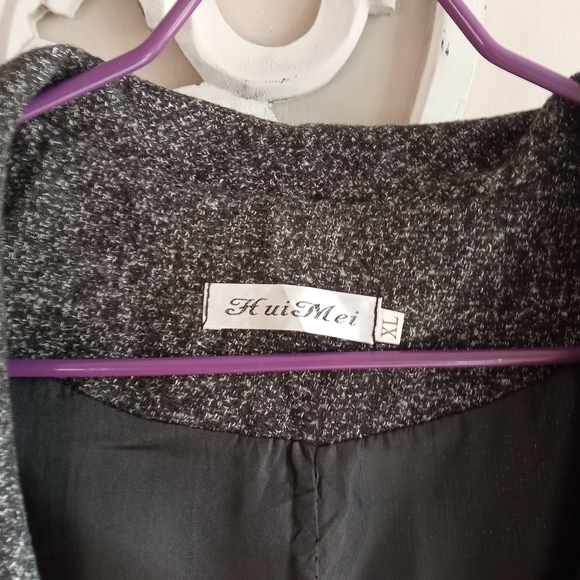 Long Flannel Elegant Dress - Picture 3 of 13